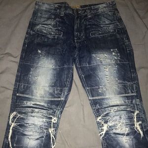 Grindhouse Denim ripped jeans